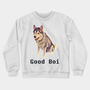 Good Boi Pixelart Crewneck Sweatshirt